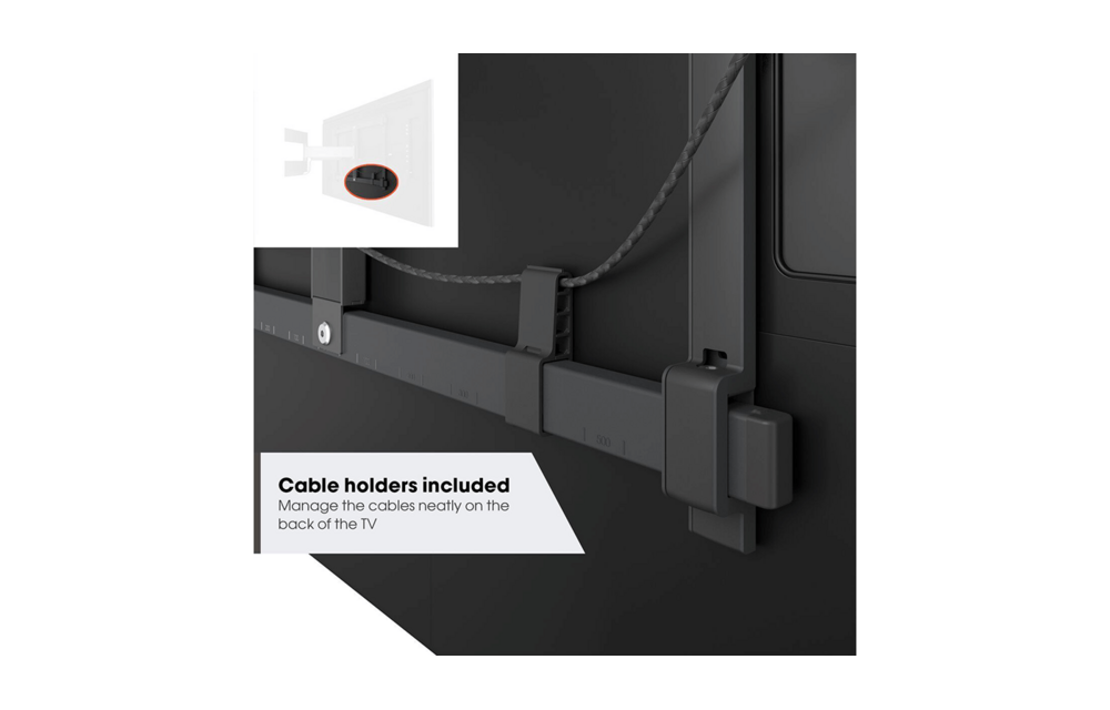 Vogel's TVM 5855 55 -100 inch zwart Draaibare tv-beugel - TV muurbeugel