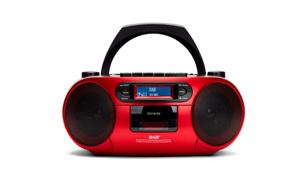 Aiwa BBTC-660DAB/RD Rood - Radio