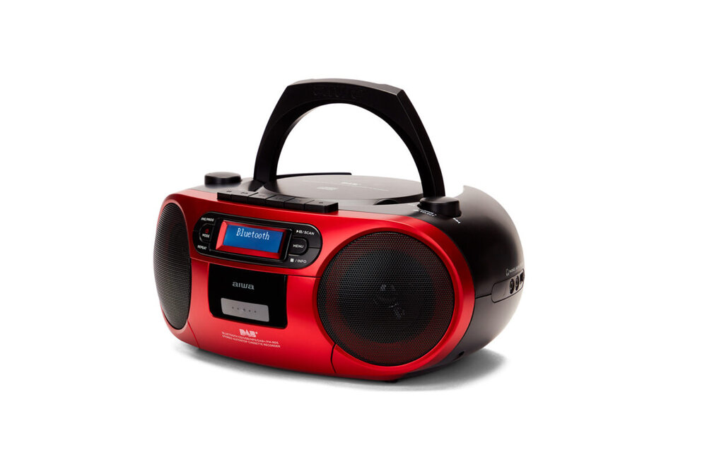 Aiwa BBTC-660DAB/RD Rood - Radio