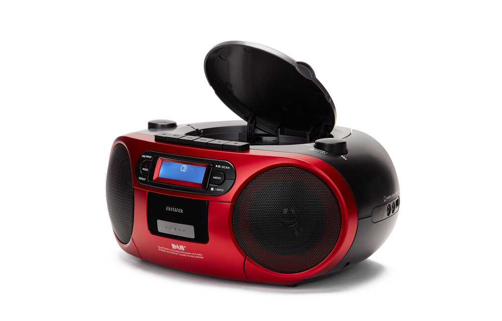 Aiwa BBTC-660DAB/RD Rood - Radio
