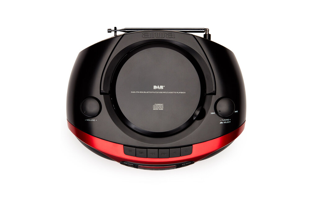Aiwa BBTC-660DAB/RD Rood - Radio