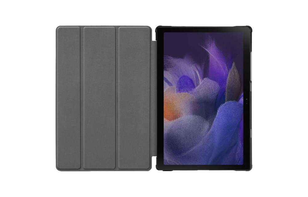 Just in Case Smart Tri-Fold Case - Samsung Galaxy Tab A8 - Rood - Beschermhoes