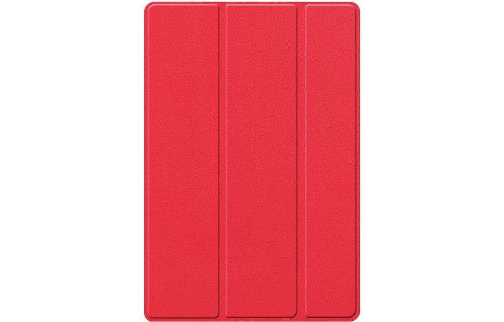 Just in Case Smart Tri-Fold Case - Samsung Galaxy Tab A8 - Rood - Beschermhoes
