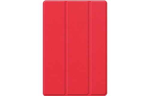 Just in Case Smart Tri-Fold Case - Samsung Galaxy Tab A8 - Rood - Beschermhoes