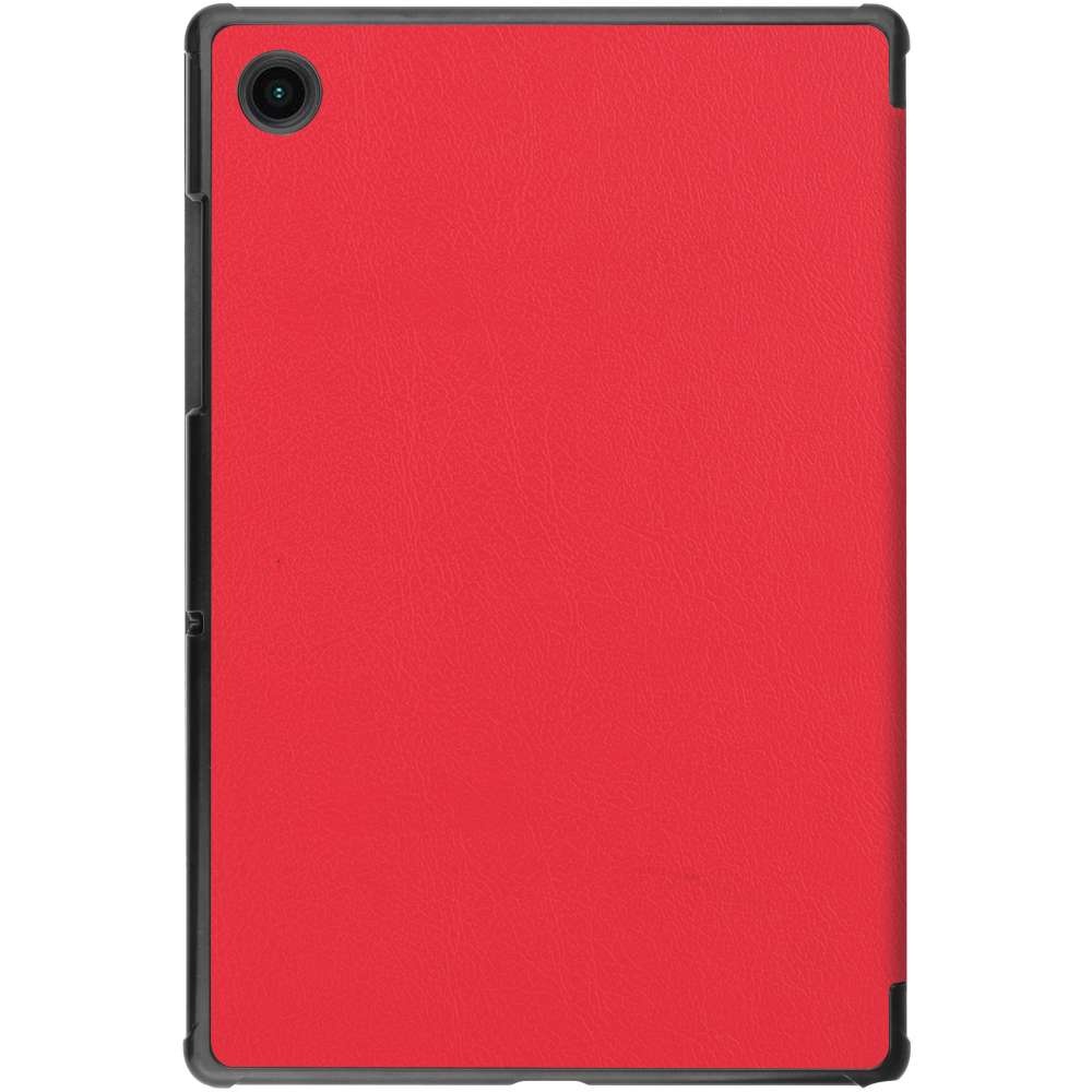 Just in Case Smart Tri-Fold Case - Samsung Galaxy Tab A8 - Rood - Beschermhoes