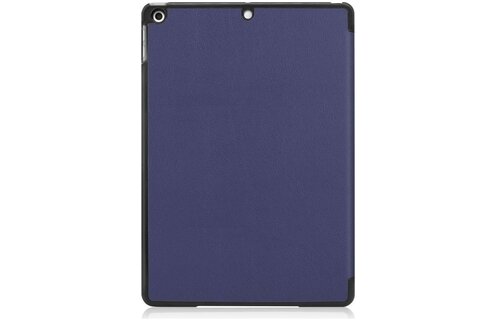 Just in Case Smart Tri-Fold Case - Apple iPad 10.2 - Blauw - Beschermhoes