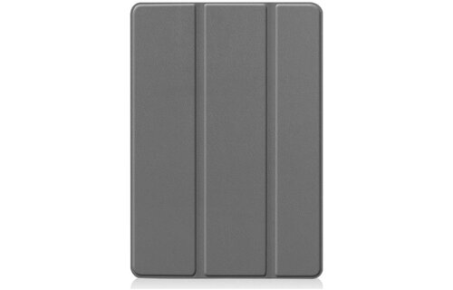 Just in Case Smart Tri-Fold Case - Apple iPad 10.2 - Grijs - Beschermhoes