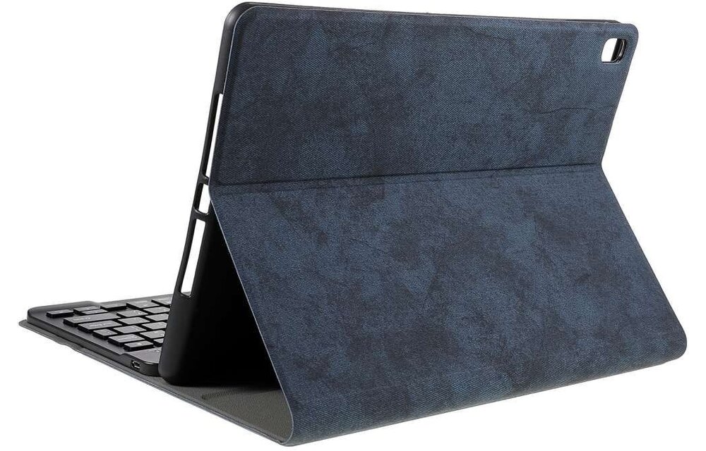 Just in Case Vintage Bluetooth Keyboard Cover - Apple iPad 10.2 - Zwart - Beschermhoes