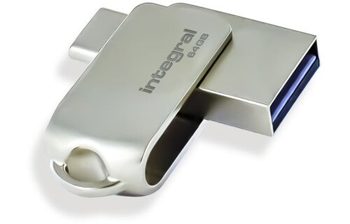 Integral 360-C Dual USB-C & USB 3.0 64GB - USB-stick