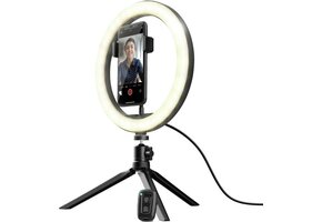 Trust Maku Vloggingkit ringlamp
