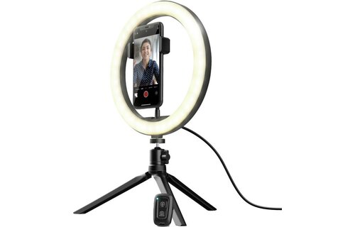 Trust Maku Vloggingkit ringlamp