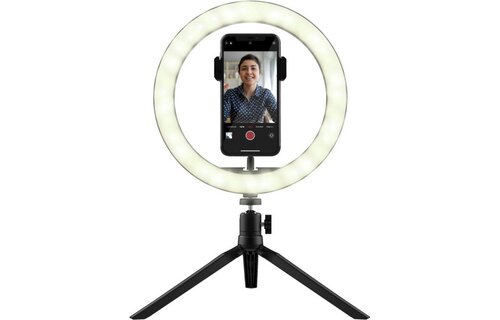 Trust Maku Vloggingkit ringlamp