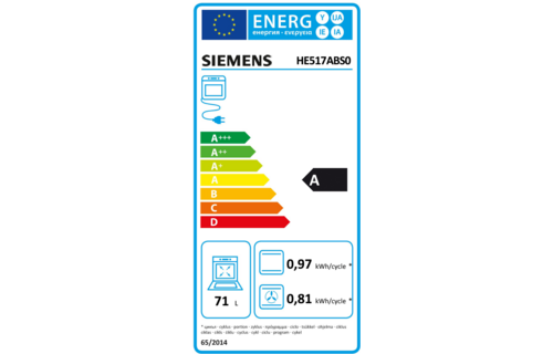 Siemens HE517ABS0 - Inbouw oven