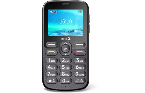 Doro 1880 Zwart - Mobiele telefoon