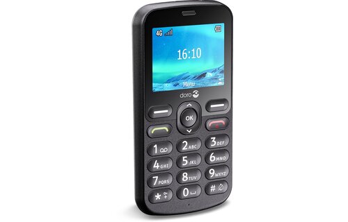 Doro 1880 Zwart - Mobiele telefoon