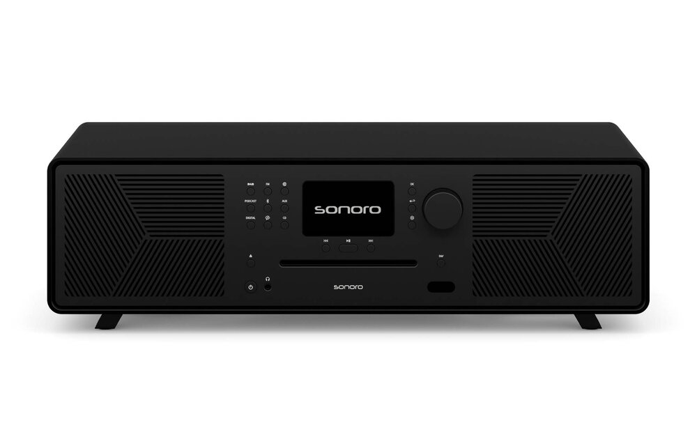 Sonoro MEISTERSTUCK GEN2 Mat zwart - Radio