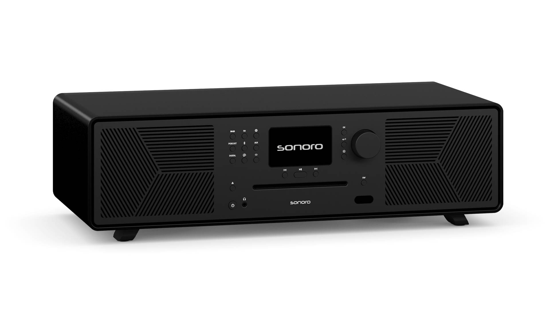 Sonoro MEISTERSTUCK GEN2 Mat zwart - Radio