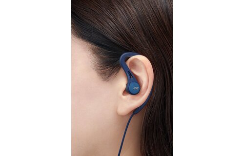 JVC HA-EC25W-A Blauw - Draadloze oordopjes