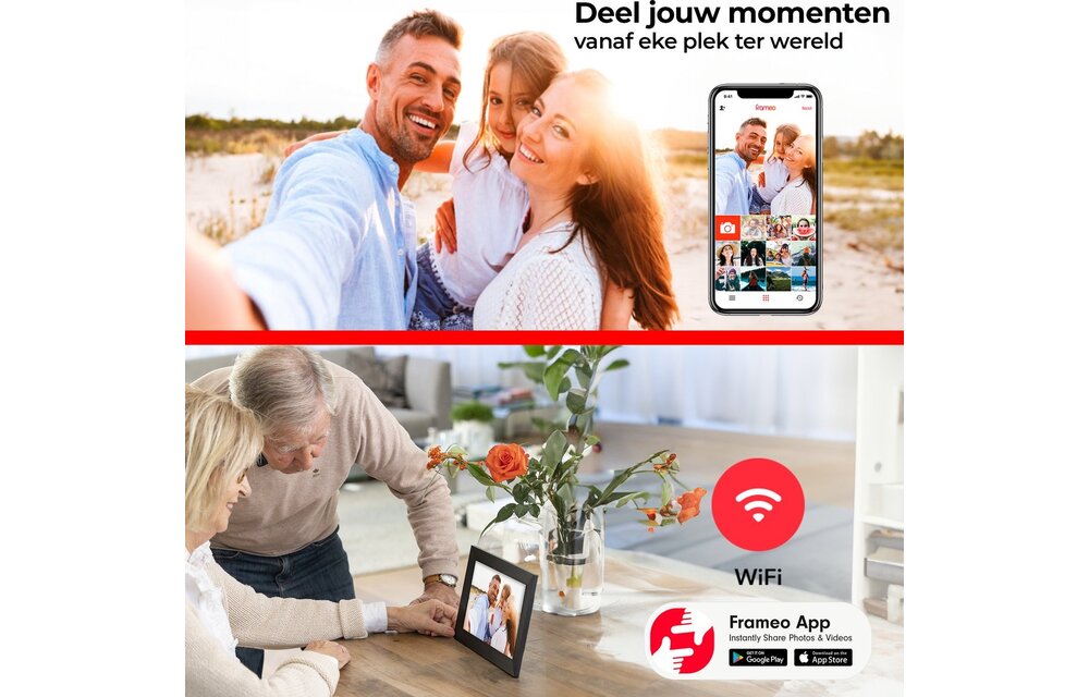 Denver PFF-1026B - Digitale fotolijst