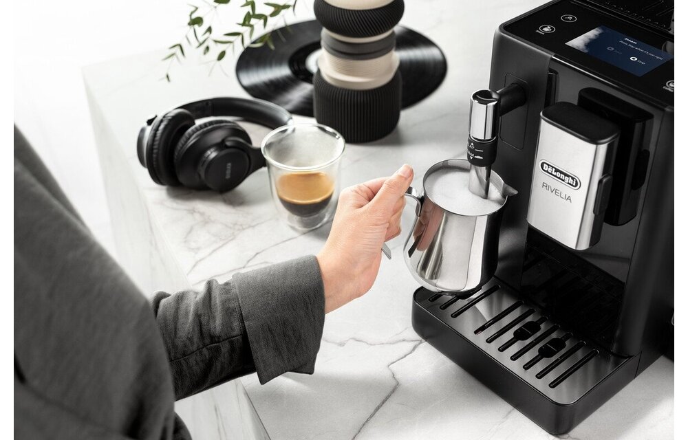 De'Longhi Rivelia Onyx Black EXAM440.35.B - Koffiemachine