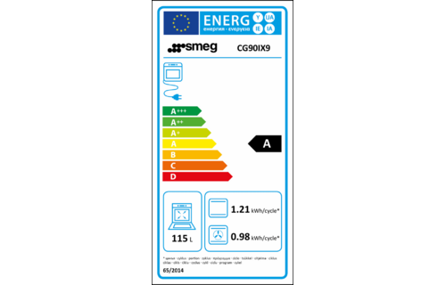SMEG CG90IX9-1 - Inductiefornuis