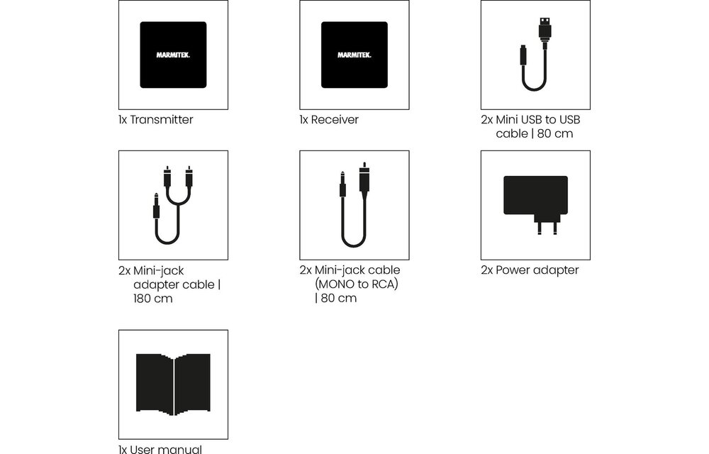 Marmitek Subwoofer Anywhere 635