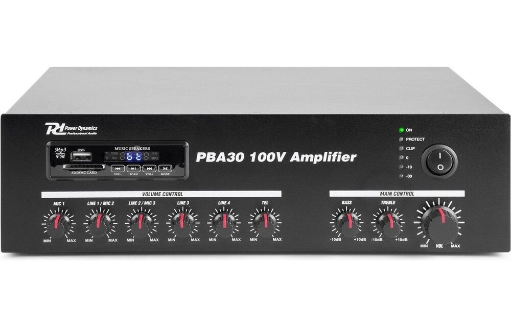 Power Dynamics PBA30 100V - Versterker