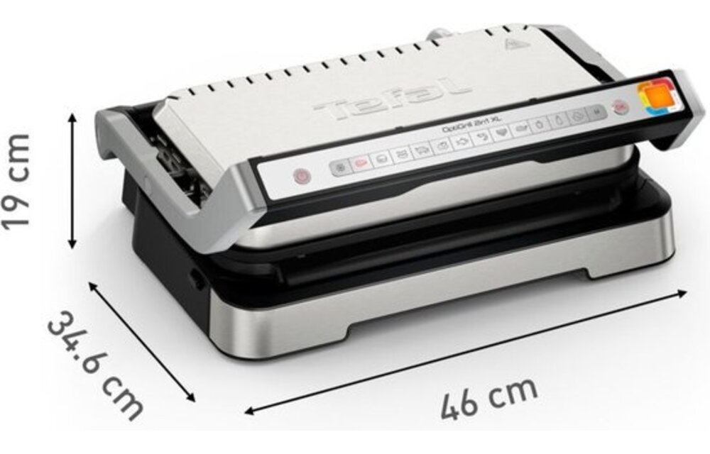 Tefal OptiGrill 2in1 XL GC782D - Contactgrill