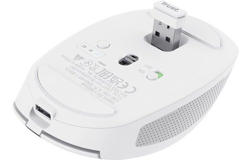 Trust Ozaa Compact Wit - Muis