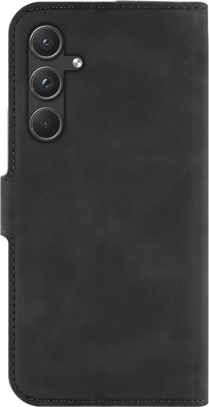 Just In Case Samsung Galaxy A55 Premium Wallet Zwart - Beschermhoes