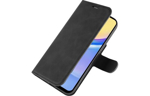 Just In Case Samsung Galaxy A15 Premium Wallet Case Zwart - Beschermhoes