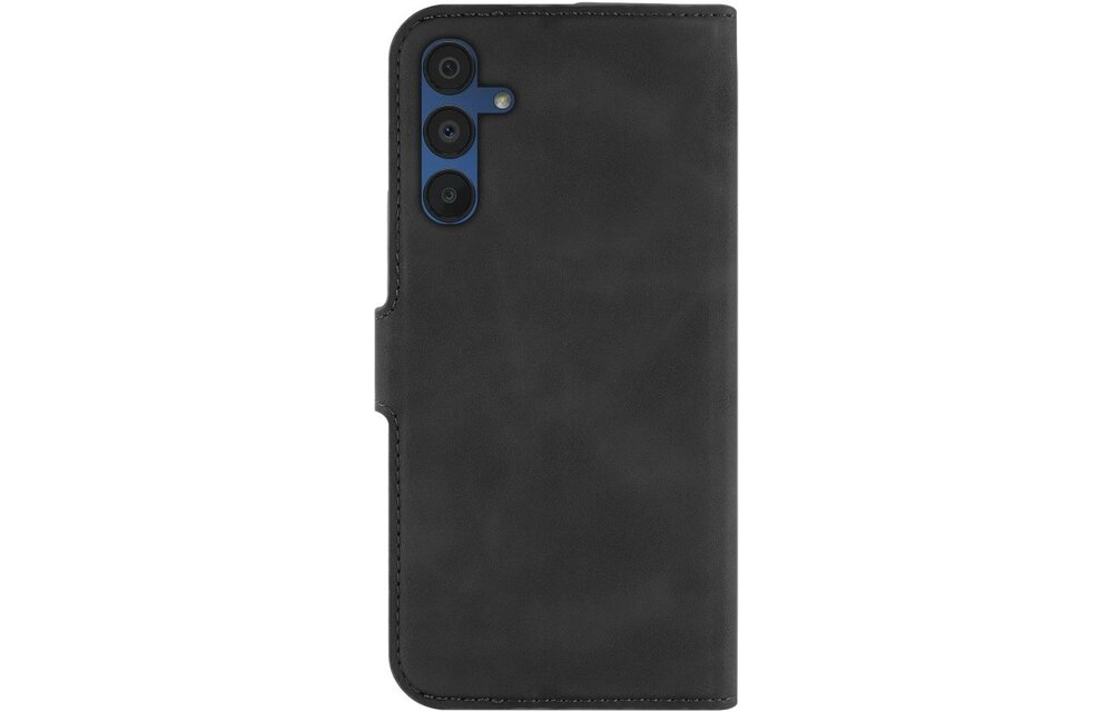 Just In Case Samsung Galaxy A15 Premium Wallet Case Zwart - Beschermhoes