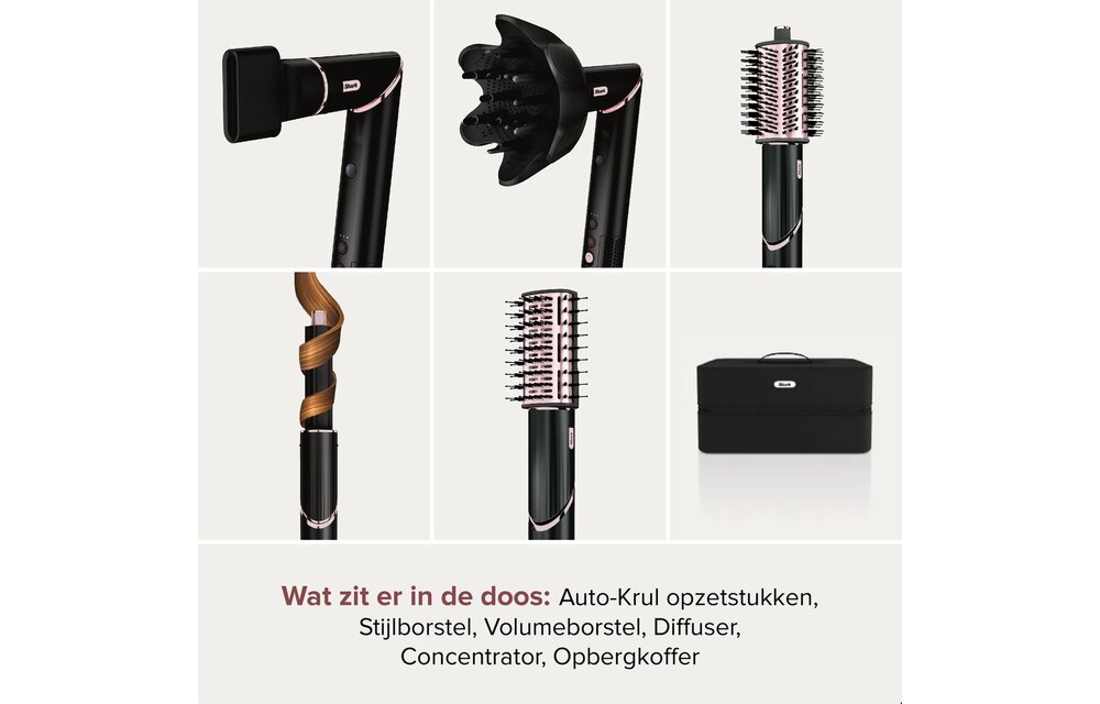Shark FlexStyle 5-in-1 Föhn en Multistyler - Krulborstel