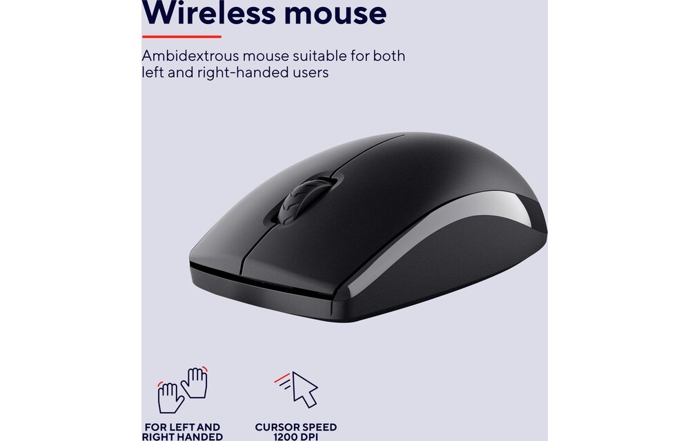 Trust Primo - Toetsenbord + muis set