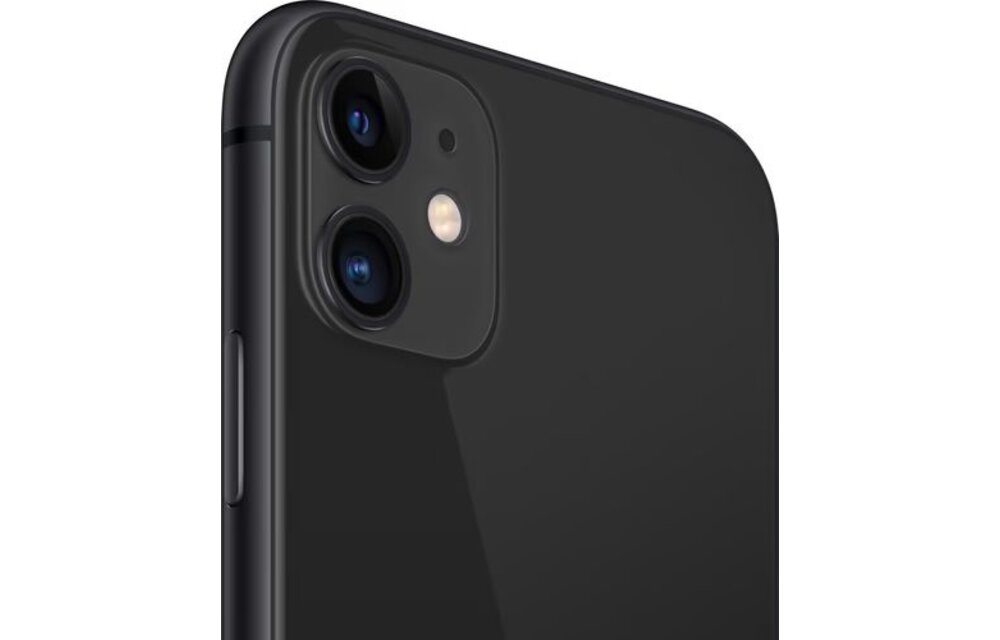 Apple iPhone 11 64GB Zwart (licht gebruikt) - Mobiele telefoon