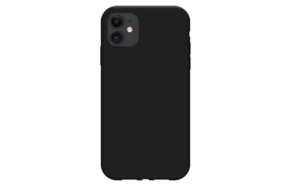 Just in Case iPhone 11 Soft TPU Case Zwart - Beschermhoes