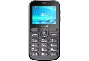 Doro 1880 4G Zwart - Mobiele telefoon