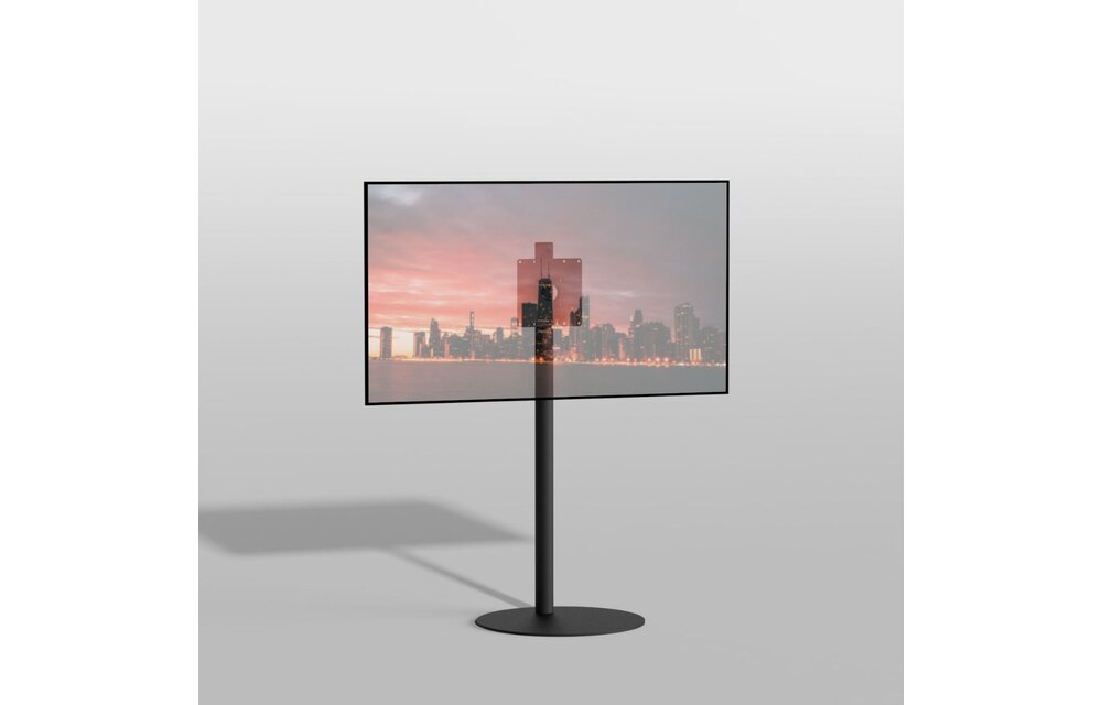 Cavus Vloerstandaard SPHERE Zwart 120 cm