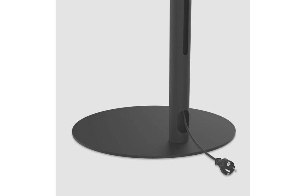 Cavus Vloerstandaard SPHERE Zwart 120 cm