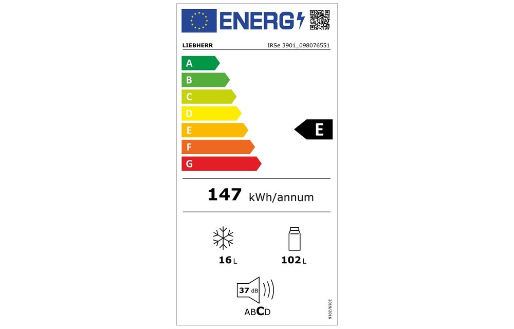 Liebherr IRSe 3901-22 Pure - Inbouw koelkast