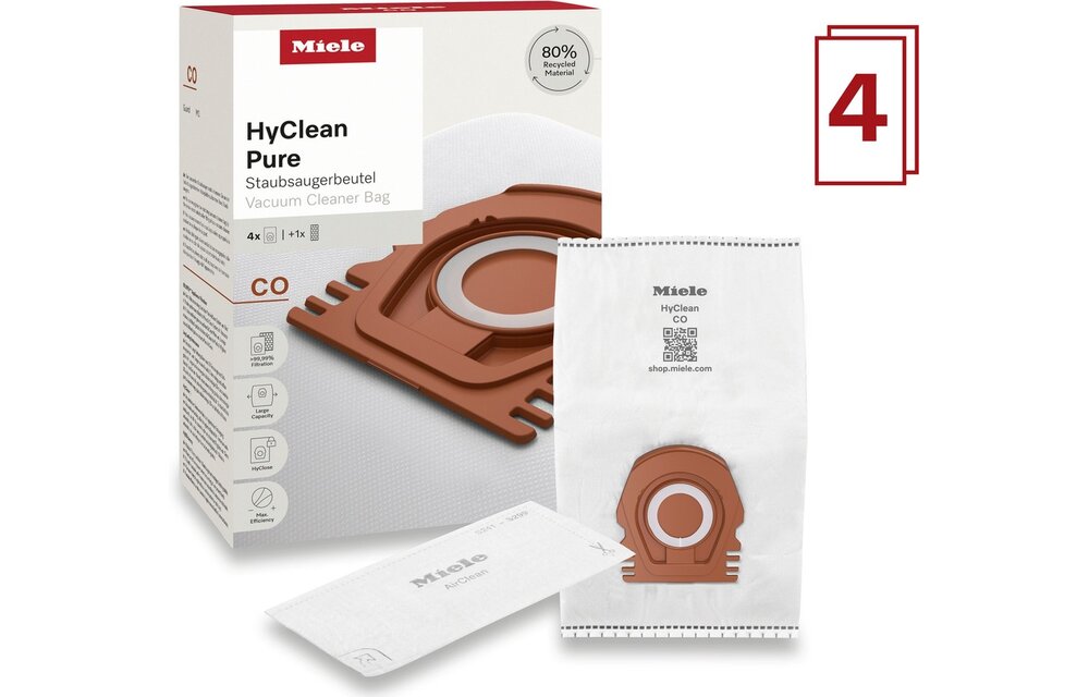 Miele HyClean Pure CO Stofzuigerzak