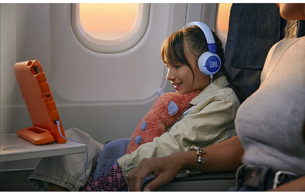 JBL Junior 320 Blauw - Kinder koptelefoon