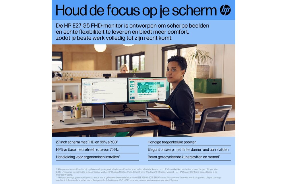 HP E27 G5 6N4E2AA - Monitor