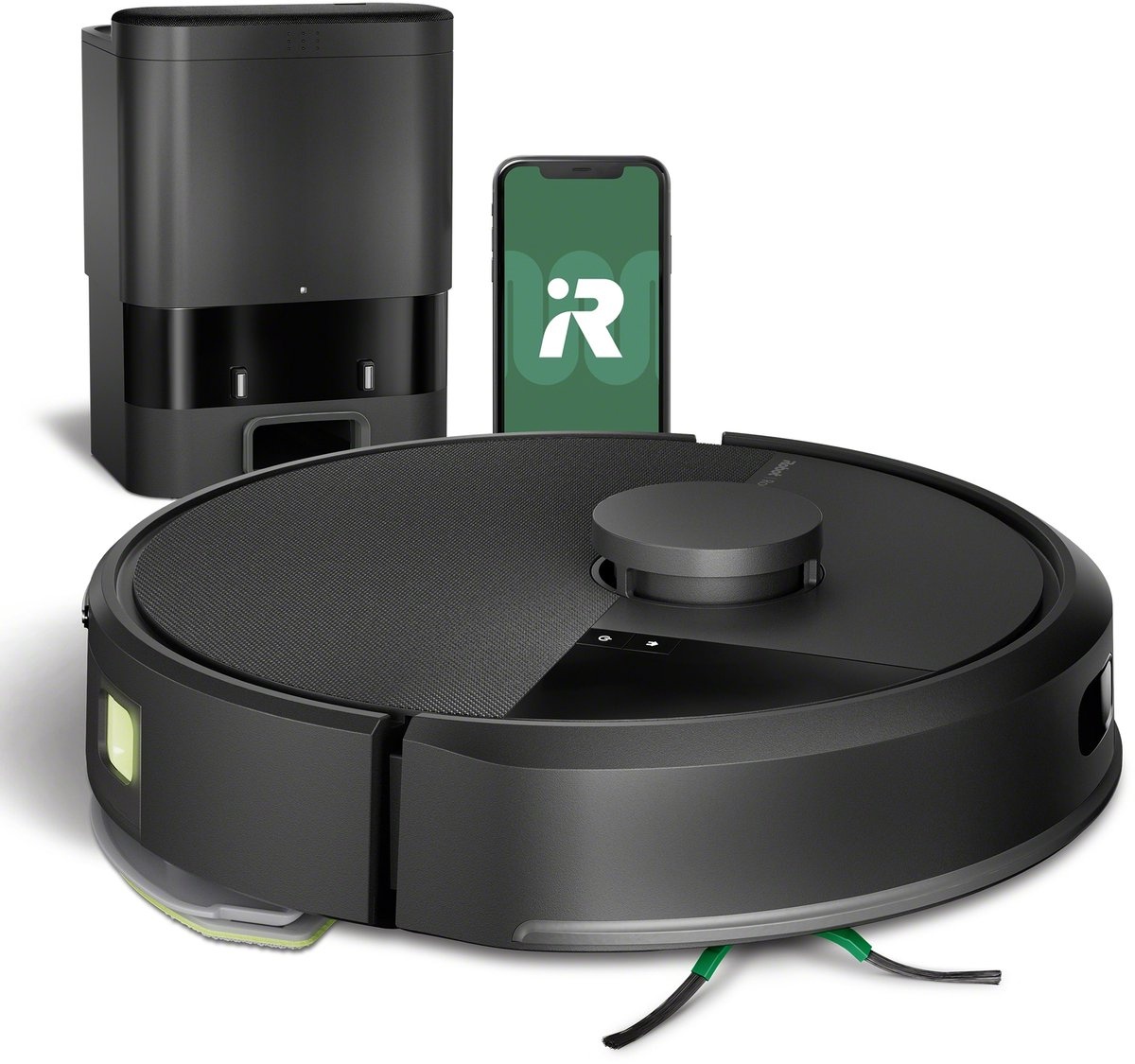 iRobot Roomba 105 Combo Black + AutoEmpty - Robotstofzuiger