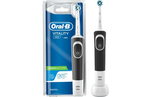 Oral-B Vitality 100 CrossAction Black - Elektrische tandenborstel