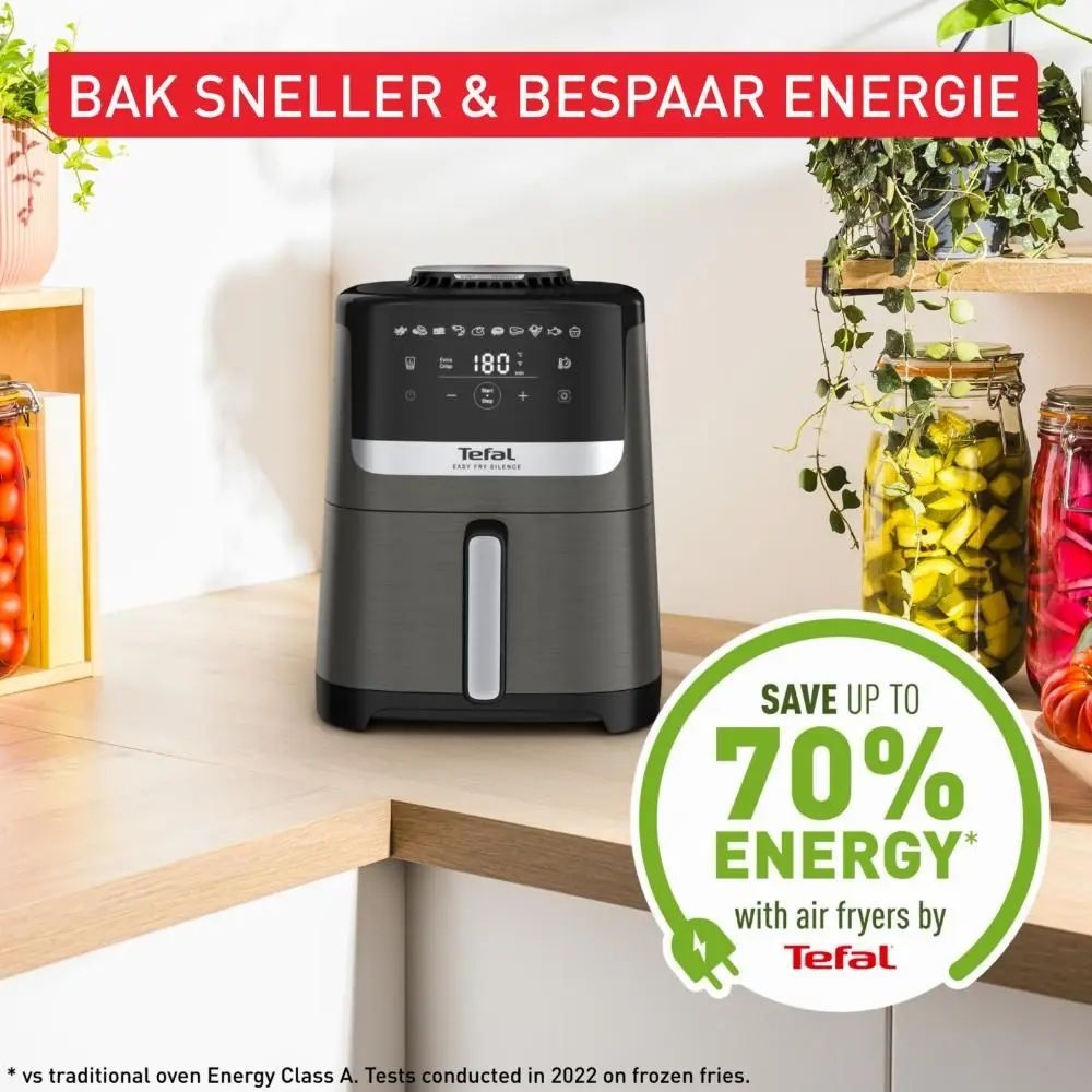 Tefal EY551H Easy Fry Silence - Hetelucht friteuse