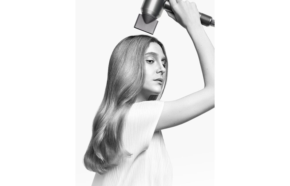 Dyson Supersonic Straight + Wavy Blue/Copper - Föhn