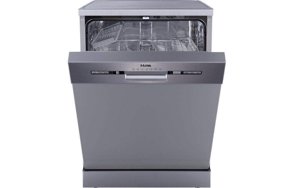 ETNA VWV142RVS - Vrijstaande vaatwasser