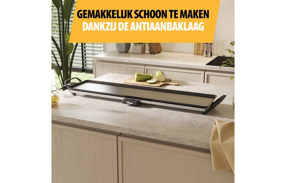 Tristar BP-2669 Slim XL - Bakplaat