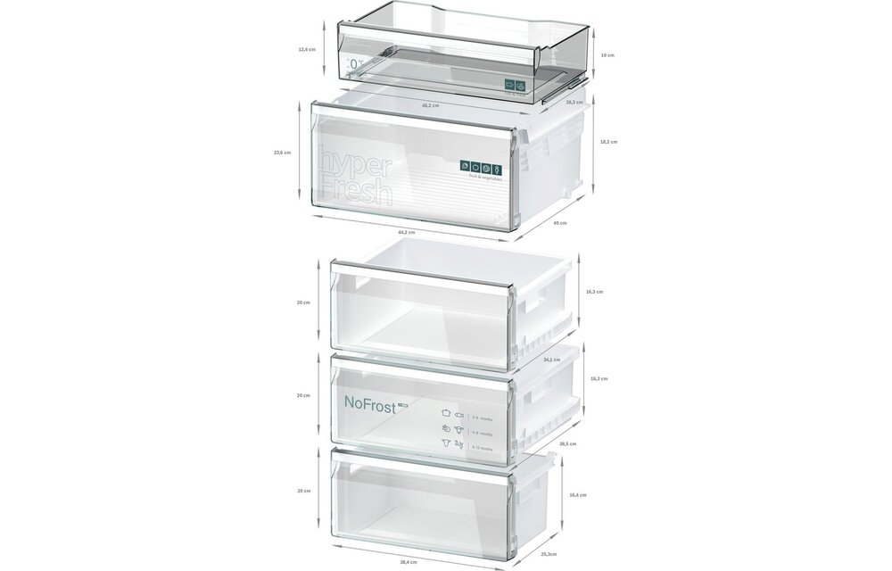 Siemens KG36NXXBF - Koel-vriescombinatie